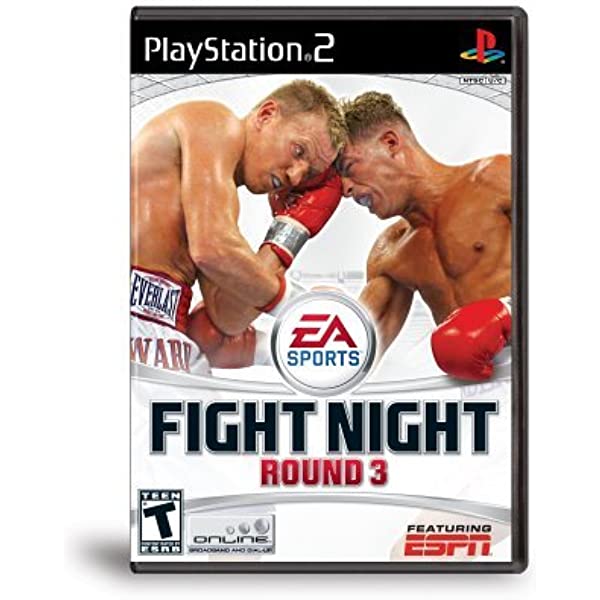 EA Sports Fight Night 2004 – Jeu Complet PS2 – Boîtier, Livret Et Disque En Très Bon état