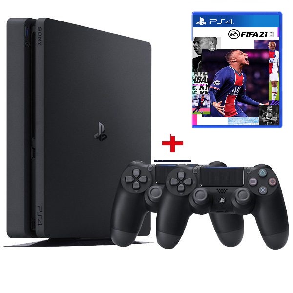 Sony PS4 Slim 1 TB + FIFA 20 + Membresía PlayStation Plus (14 Días